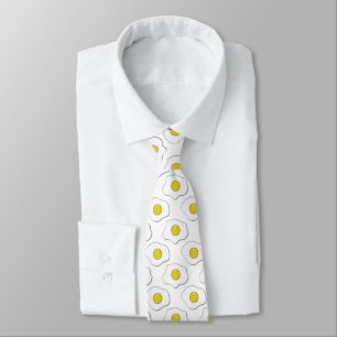 Fried Egg Polka Dot Pattern Tie