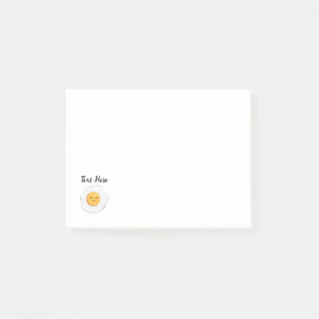 Fried Egg Post-it Notes (Front)