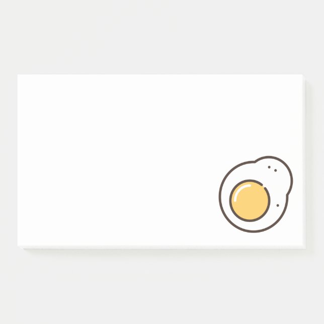 fried-egg post-it notes (Front)