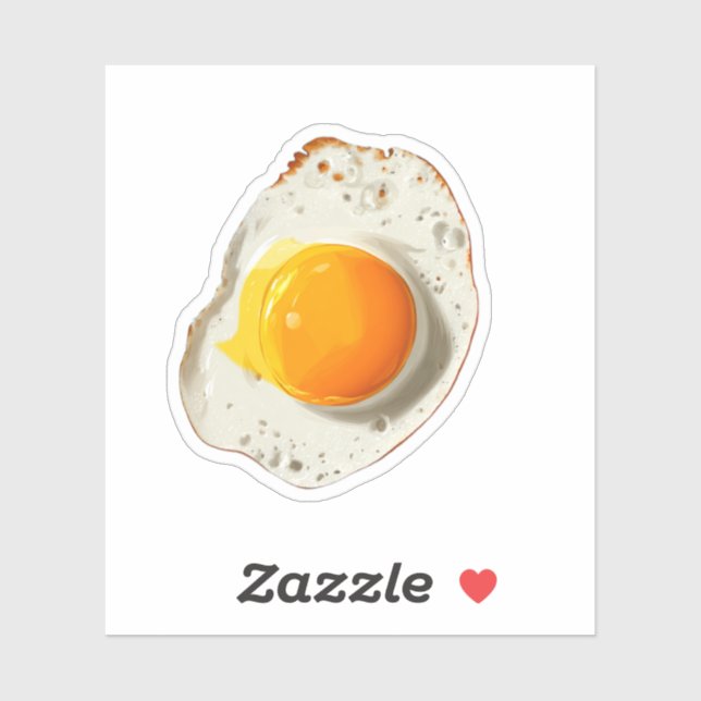 Fried Egg Sticker (Sheet)