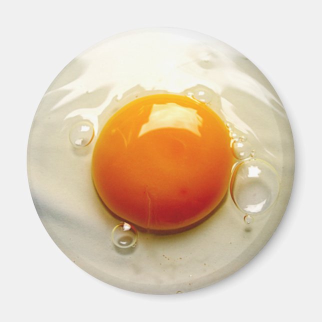 Fried Egg Sunny side up Photo Magnet (Front)