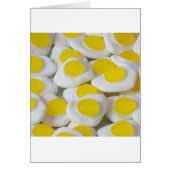 Fried egg sweets cards (Front)