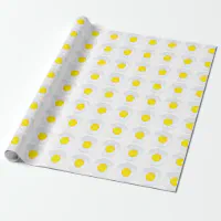 Fried Eggs and Bacon Wrapping Paper by AttireCode