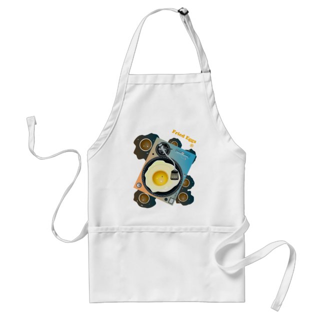 Fried Eggs Adult Apron (Front)