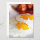 Fried eggs breakfast (Front/Back)
