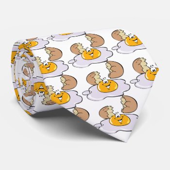 Fried Eggs For Breakfast Tie by storechichi at Zazzle