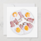 Fried eggs with bacon (Front)