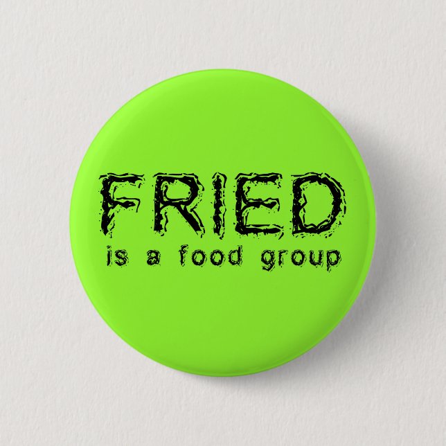 Fried Food Group 001wht Button (Front)