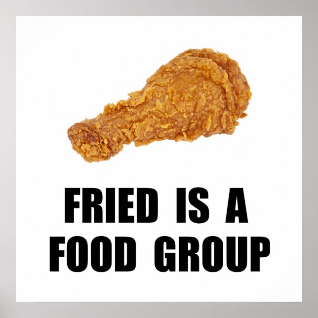 Fried Food Group Poster (Front)
