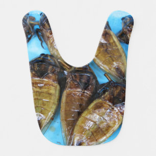 Fried Giant Water Bug (Maeng Daa) ... Asian Food Bib