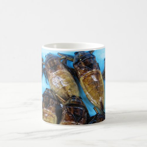 Fried Giant Water Bug Maeng Daa  Asian Food Magic Mug