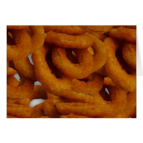 Fried Golden Onion Rings Photography