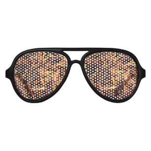 Fried Grasshopper (Takkataen Thot) Asian Food Aviator Sunglasses