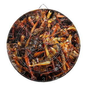 Fried Grasshopper (Takkataen Thot) Asian Food Dart Board