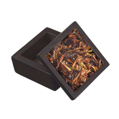 Fried Grasshopper Takkataen Thot Asian Food Keepsake Box