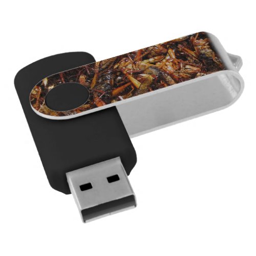 Fried Grasshopper Takkataen Thot Asian Food USB Flash Drive