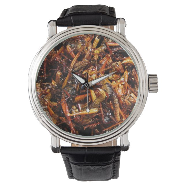 Fried Grasshopper (Takkataen Thot) Asian Food Watch (Front)