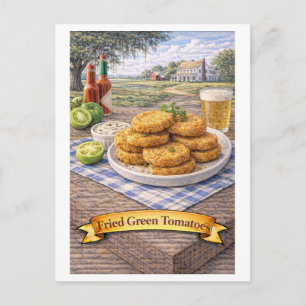 Fried Green Tomatoes (American Food Series) Postcard