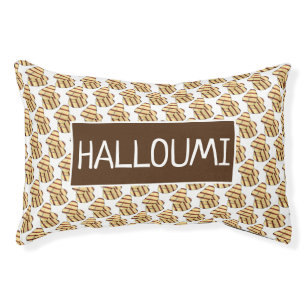 Fried Halloumi Cypriot Haloumi Cheese Food Pet Bed