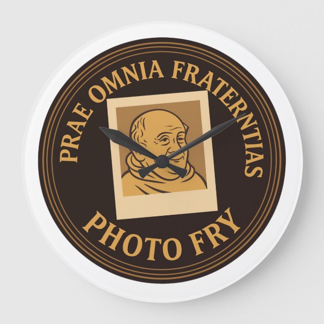 Fried Large Wall Clock (Front)