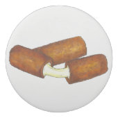 Fried Mozzarella Cheese Sticks Junk Food Foodie Eraser (Front)