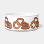 Fried Onion Rings Junk Fast Food Foodie Diner Bowl<br><div class="desc">Design features an original marker illustration of tasty golden brown fried onion rings. Coordinating pet products available.

Don't see what you're looking for? Need help with customization? Click "contact this designer" to have something created just for you!</div>