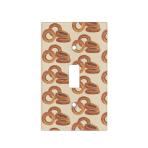 Fried Onion Rings Junk Fast Food Foodie Print Light Switch Cover