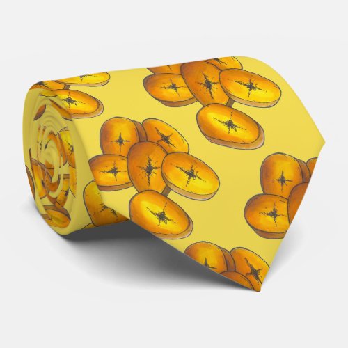 Fried Plantains Cooking Bananas Caribbean Food Neck Tie