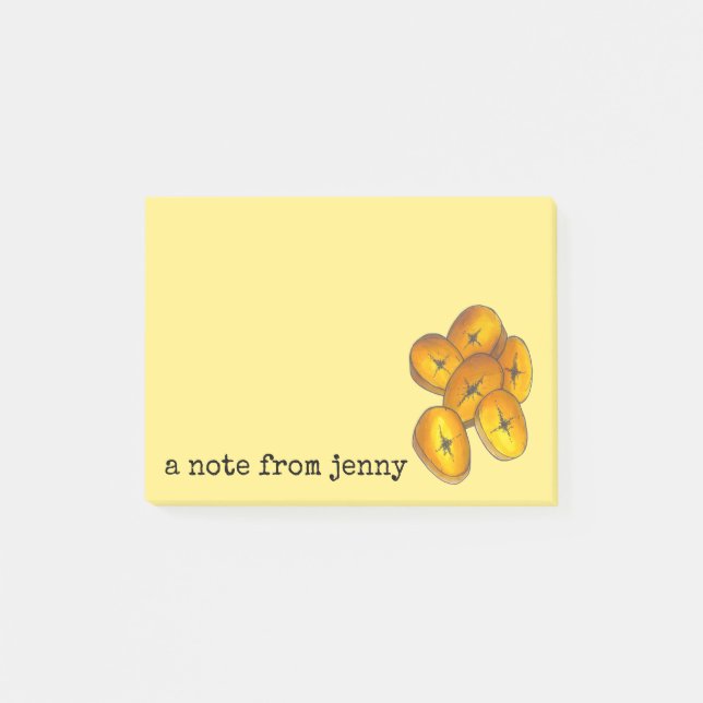 Fried Plantains Cooking Bananas Caribbean Food Post-it Notes (Front)