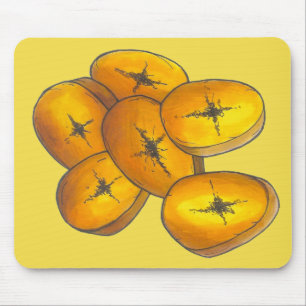 Fried Plantains Cooking Bananas Puerto Rican Food Mouse Pad