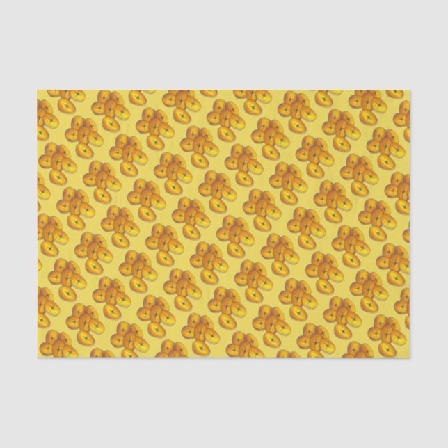 Fried Plantains Cooking Bananas Puerto Rican Food Tissue Paper (Front)