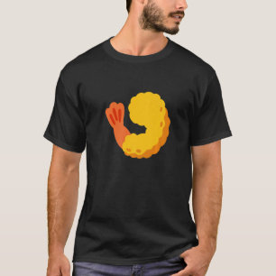 Fried Shrimp Shrimp Tempura Prawn Costume T-Shirt
