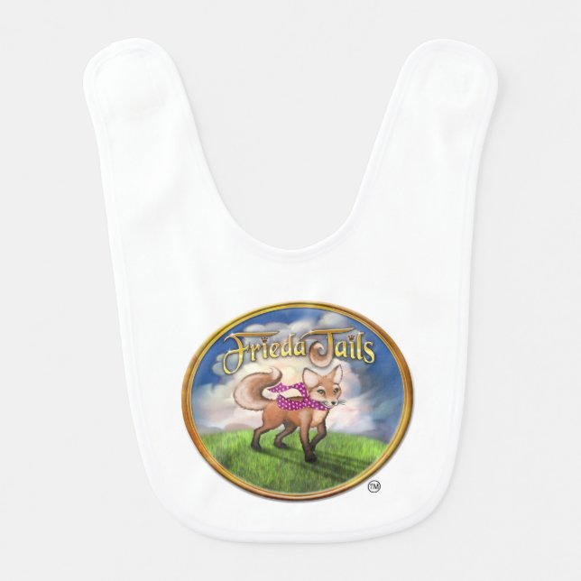 Frieda Tails bib (Front)