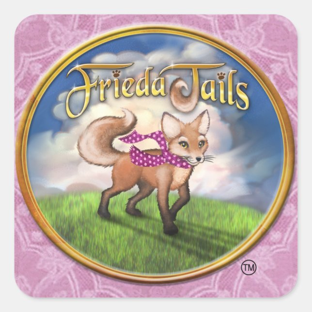 Frieda Tails logo sticker (Front)