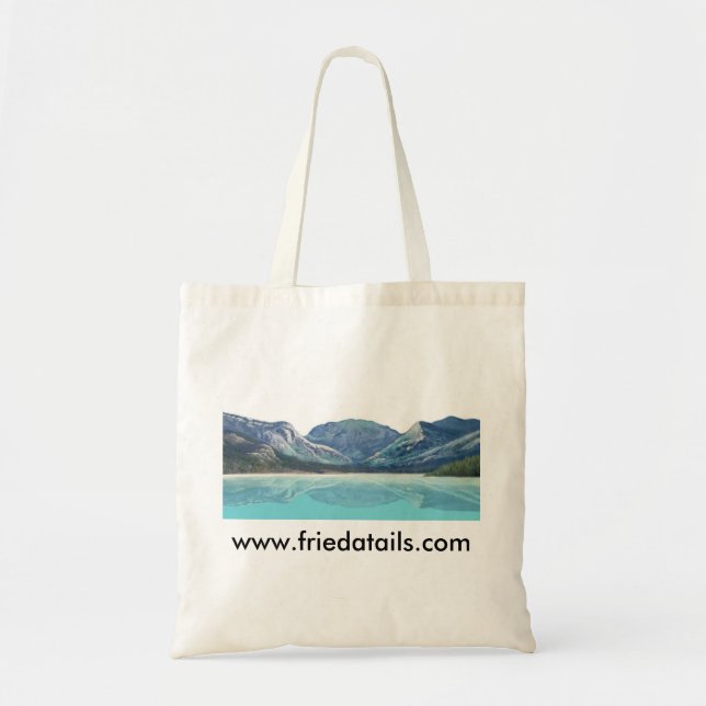 Frieda Tails - Mountains - Budget Tote (Front)