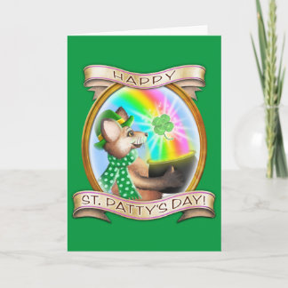 Frieda Tails St. Patrick's Day card