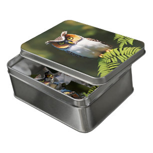 "Frieda the Screech Owl: A Nocturnal Beauty" Jigsaw Puzzle