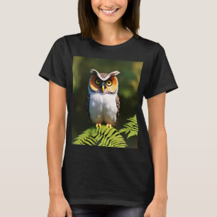 "Frieda the Screech Owl: A Nocturnal Beauty" T-Shirt