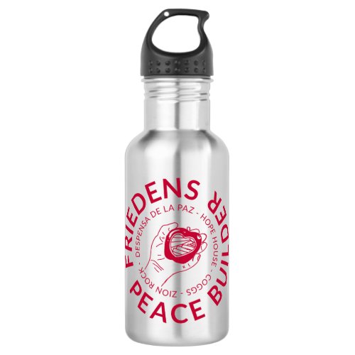 Friedens Peace Builder Water Bottle
