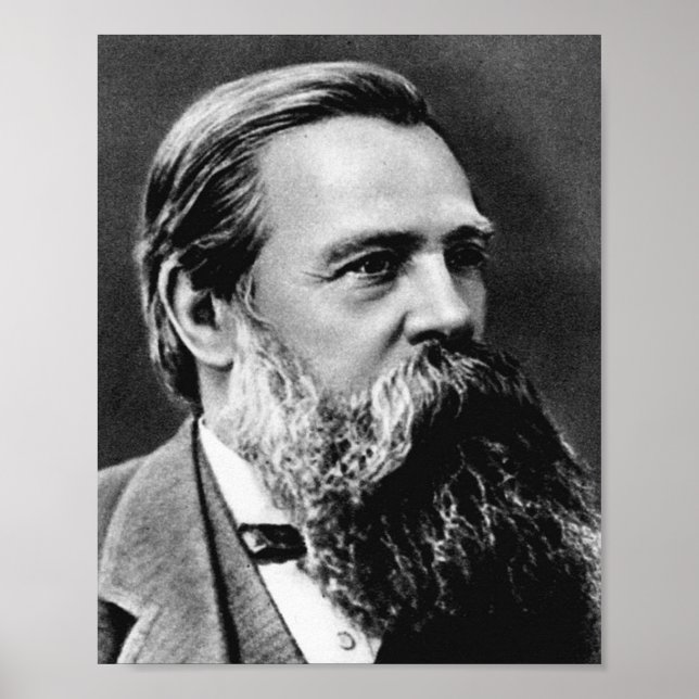 Friedrich Engels Poster (Front)