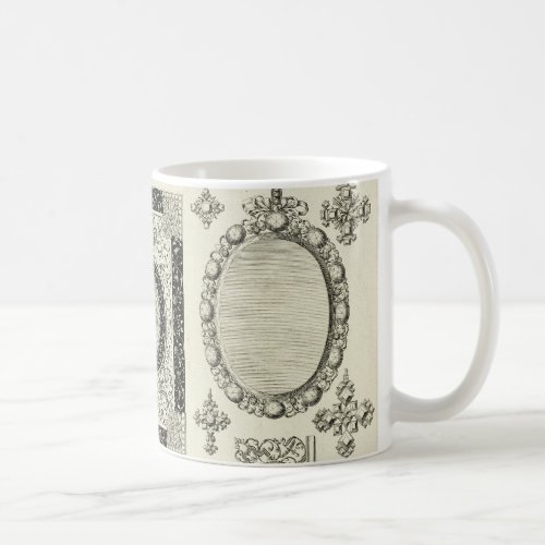 Friedrich Jacob Morrison Jewelry Designs 1697 Coffee Mug