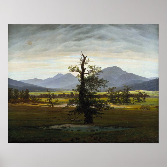 Friedrich - Lonely Tree Poster (Front)