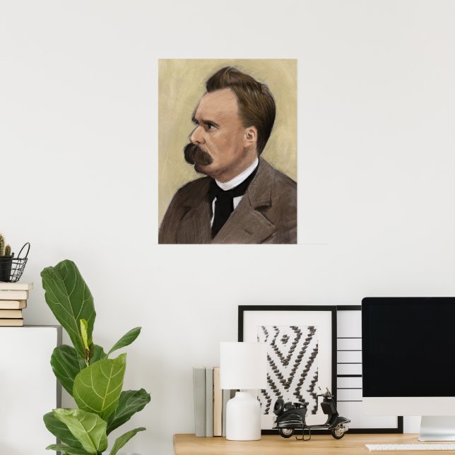 Friedrich Nietzsche, German Philosopher Poster | Zazzle