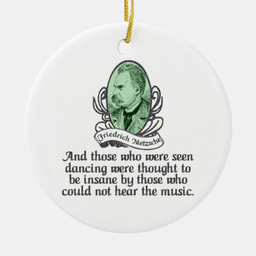 Friedrich Nietzsche Ornament