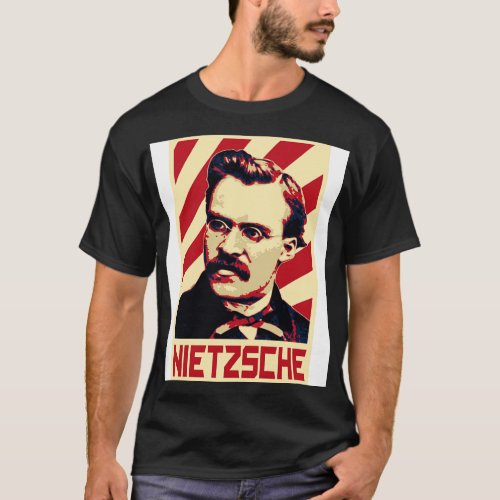 Friedrich Nietzsche Retro Propaganda 1 T_Shirt