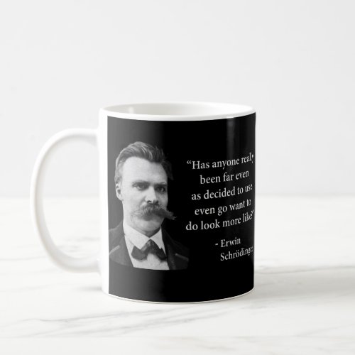 Friedrich Nietzsche Troll Quote Coffee Mug