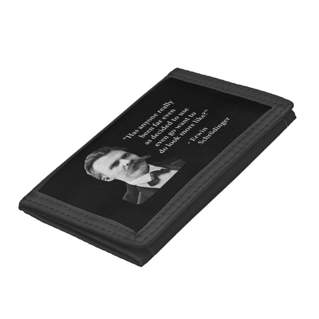 Friedrich Nietzsche Troll Quote Trifold Wallet (Bottom)
