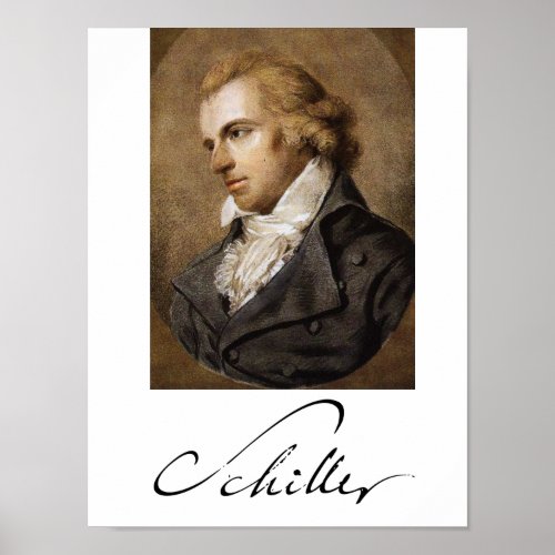 Friedrich Schiller Poster