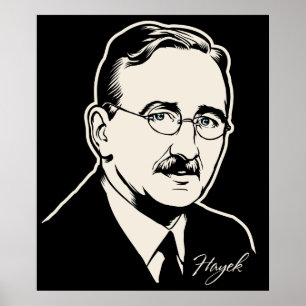 Friedrich von Hayek Print