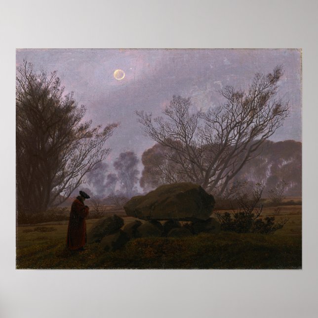 Friedrich - Walk At Dusk Poster (Front)